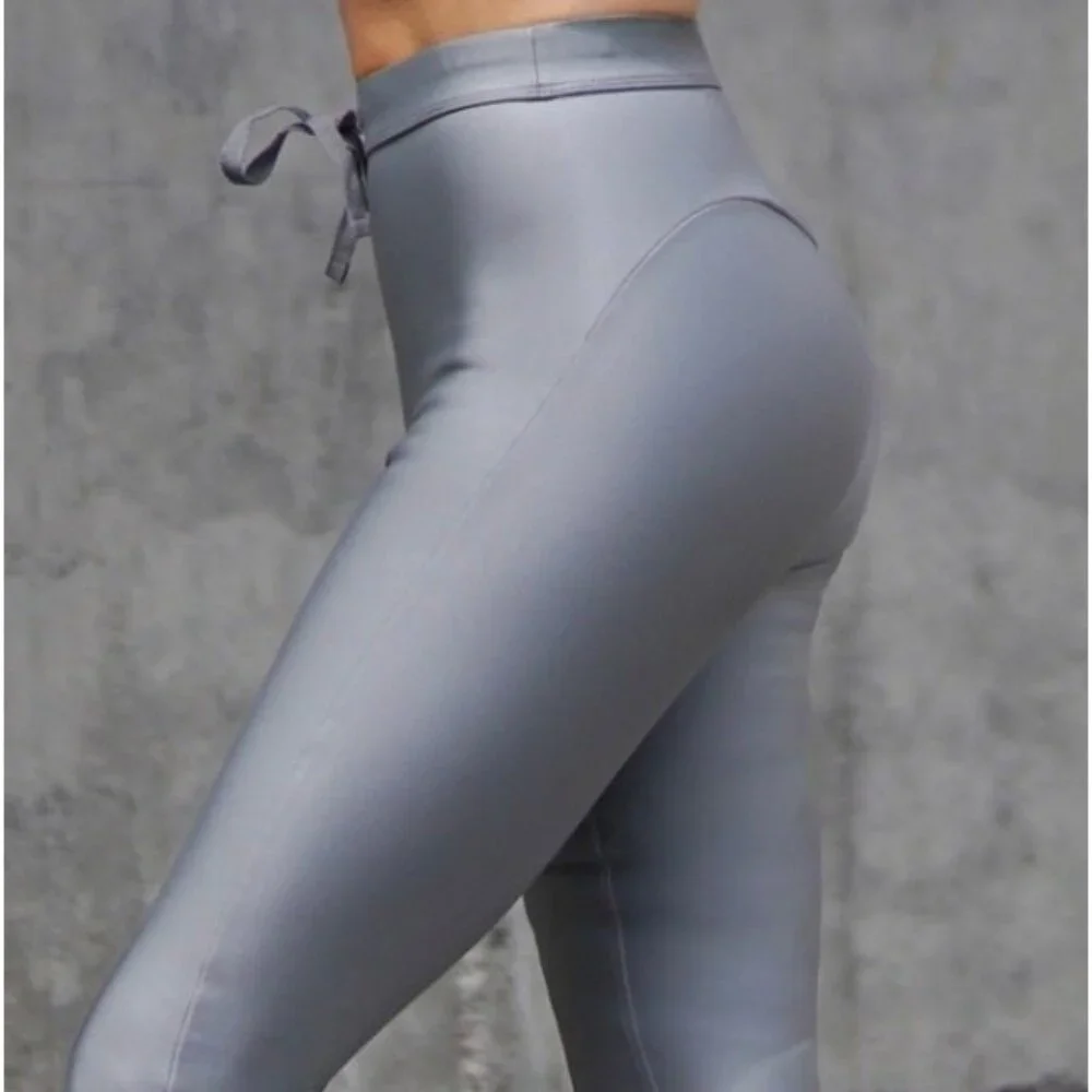 Alo Airlift High-Waist Light Speed Legging Lunar Grey Hi-Rise Tights Skinny Pant